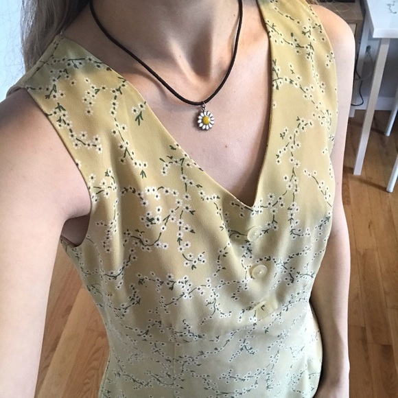 ✨ Colori yellow flower dress ✨ - Picture 3 of 6